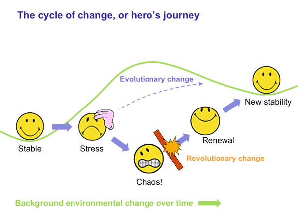 Figure 2. The change process
